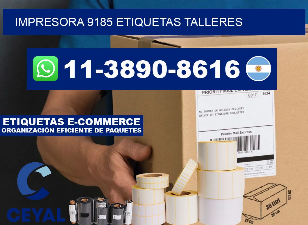 impresora 9185 etiquetas talleres
