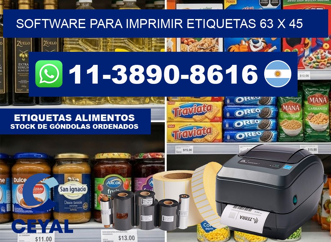 software para imprimir etiquetas 63 x 45