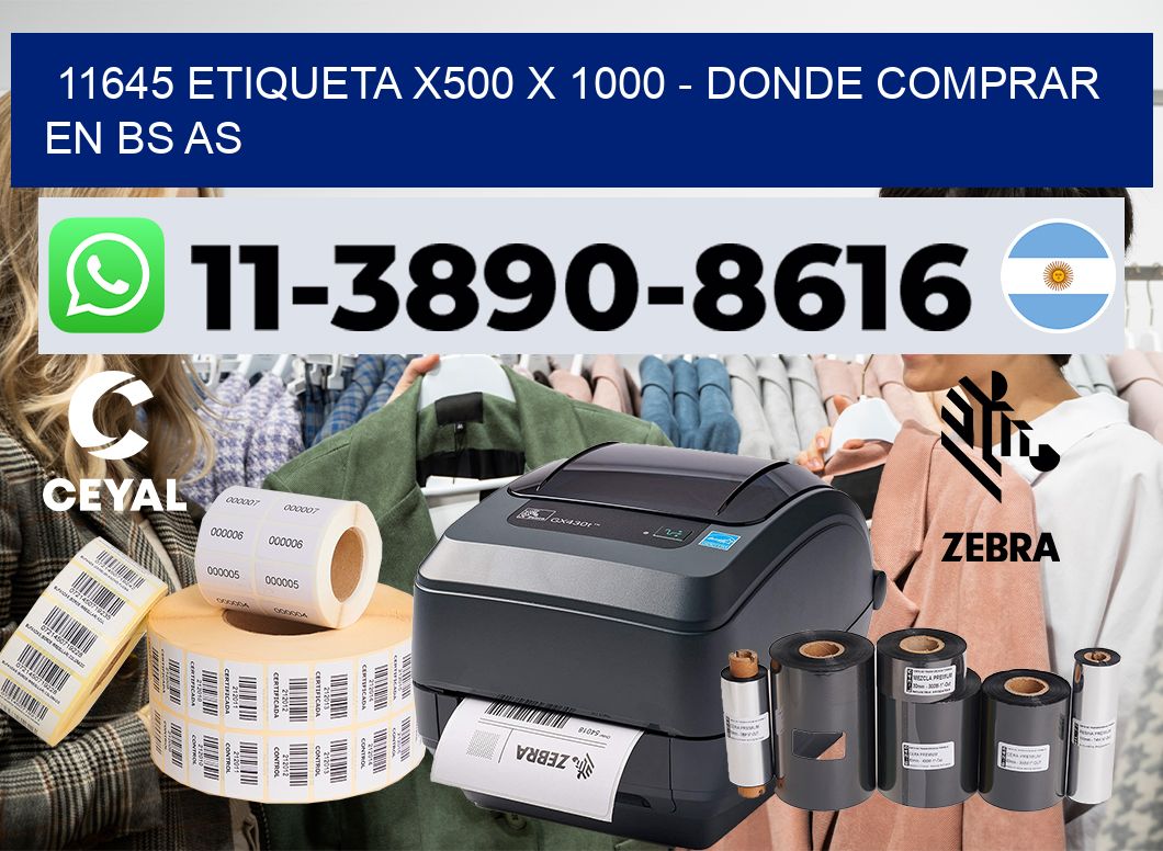11645 etiqueta x500 x 1000 – Donde Comprar en bs as