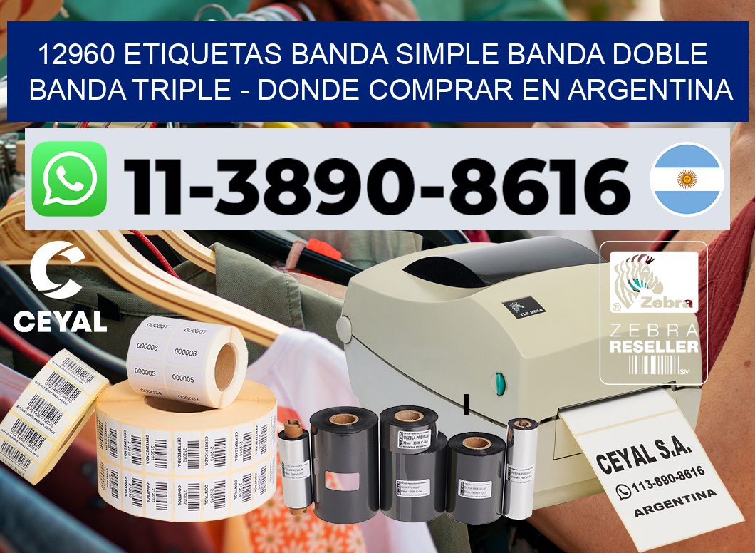 12960 etiquetas banda simple banda doble banda triple – Donde Comprar en Argentina