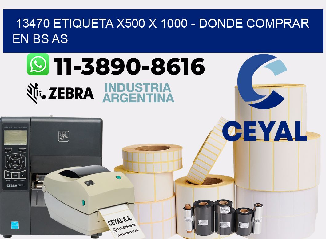 13470 etiqueta x500 x 1000 - Donde Comprar en bs as