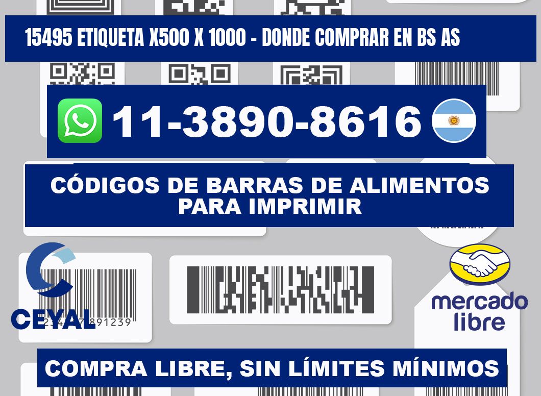 15495 etiqueta x500 x 1000 - Donde Comprar en bs as