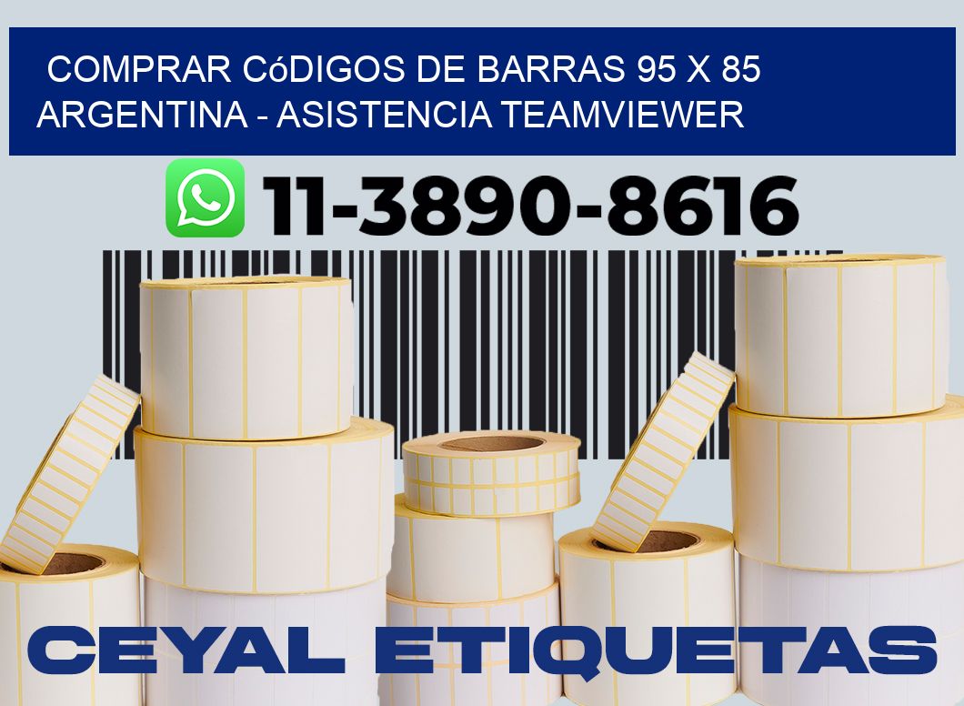 Comprar códigos de barras 95 x 85 argentina - asistencia teamviewer