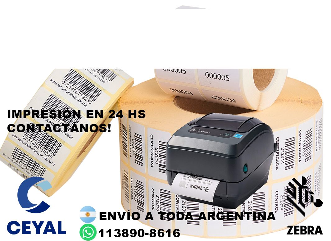 Donde Comprar etiquetas alimentos 20 x 31 en TODO EL PAIS? Buenos Aires - Stock permanente