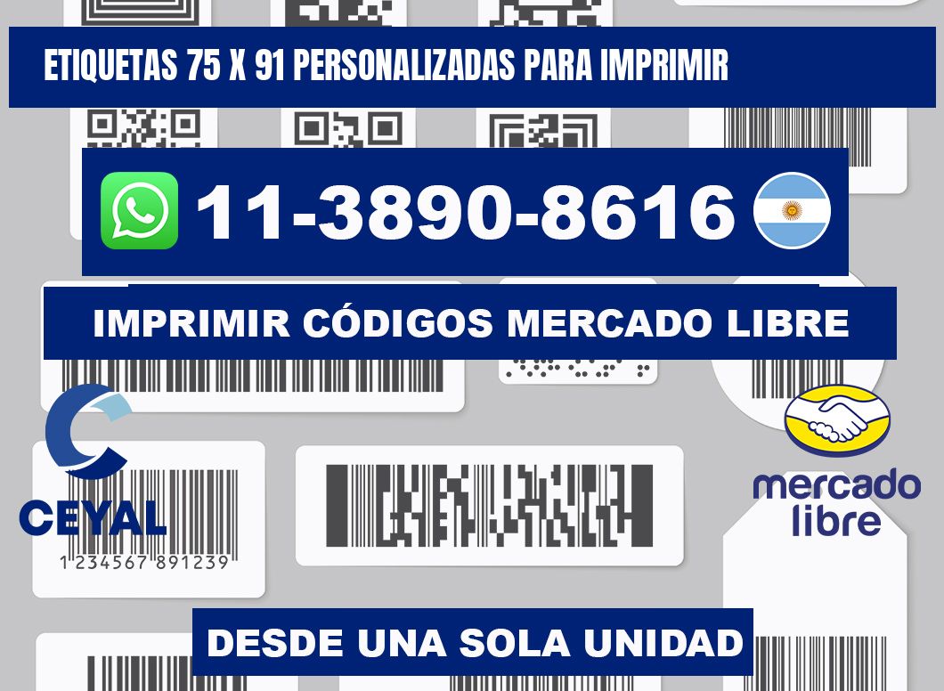 etiquetas 75 x 91 personalizadas para imprimir