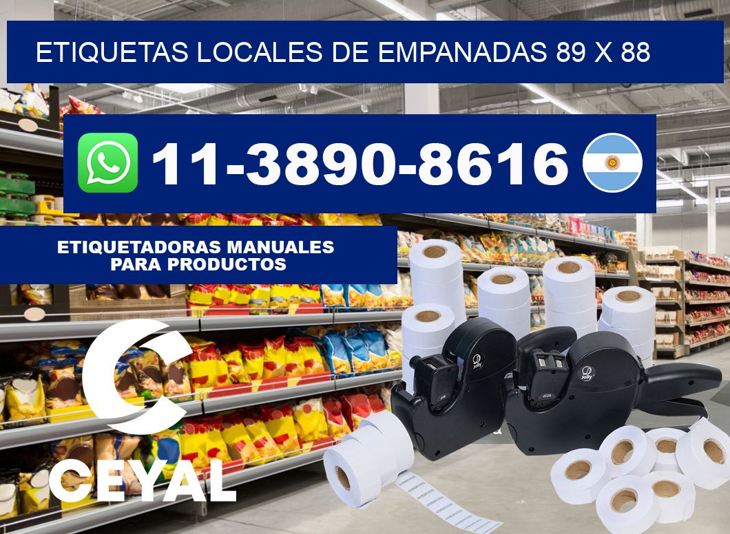 etiquetas locales de empanadas 89 x 88
