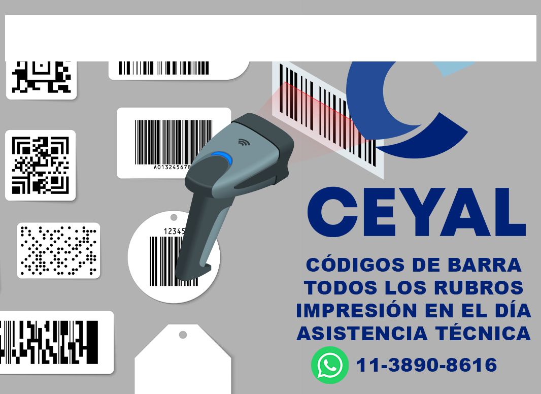 códigos de barra 38 x 71