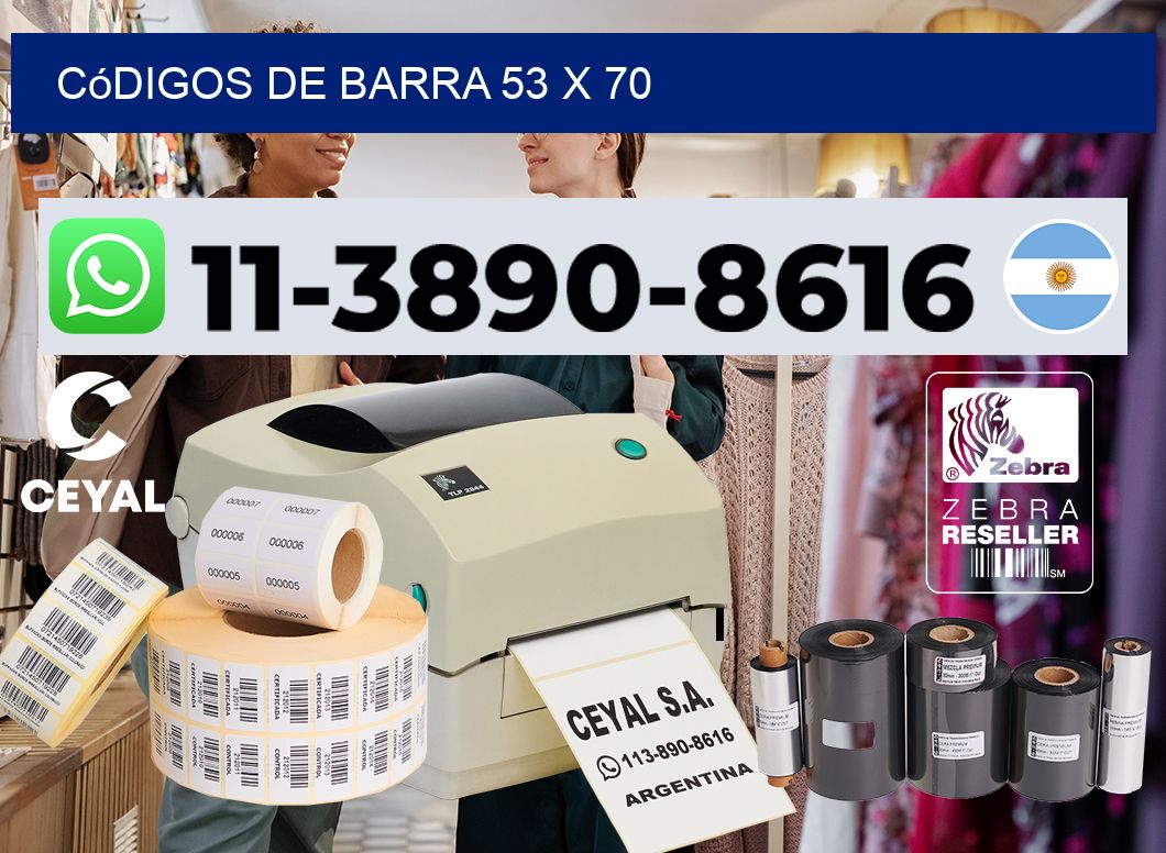 códigos de barra 53 x 70