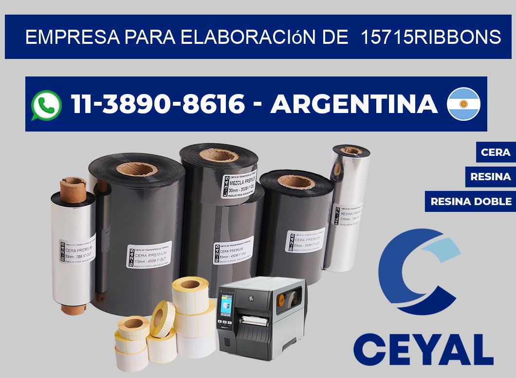 empresa para elaboración de 15715ribbons