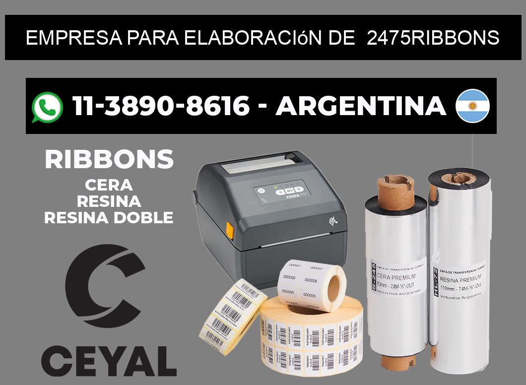 empresa para elaboración de 2475ribbons