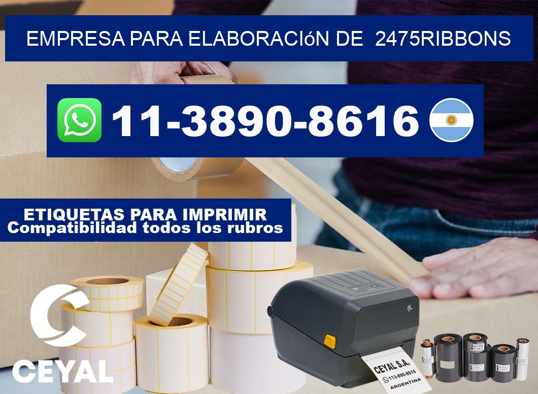 empresa para elaboración de 2475ribbons
