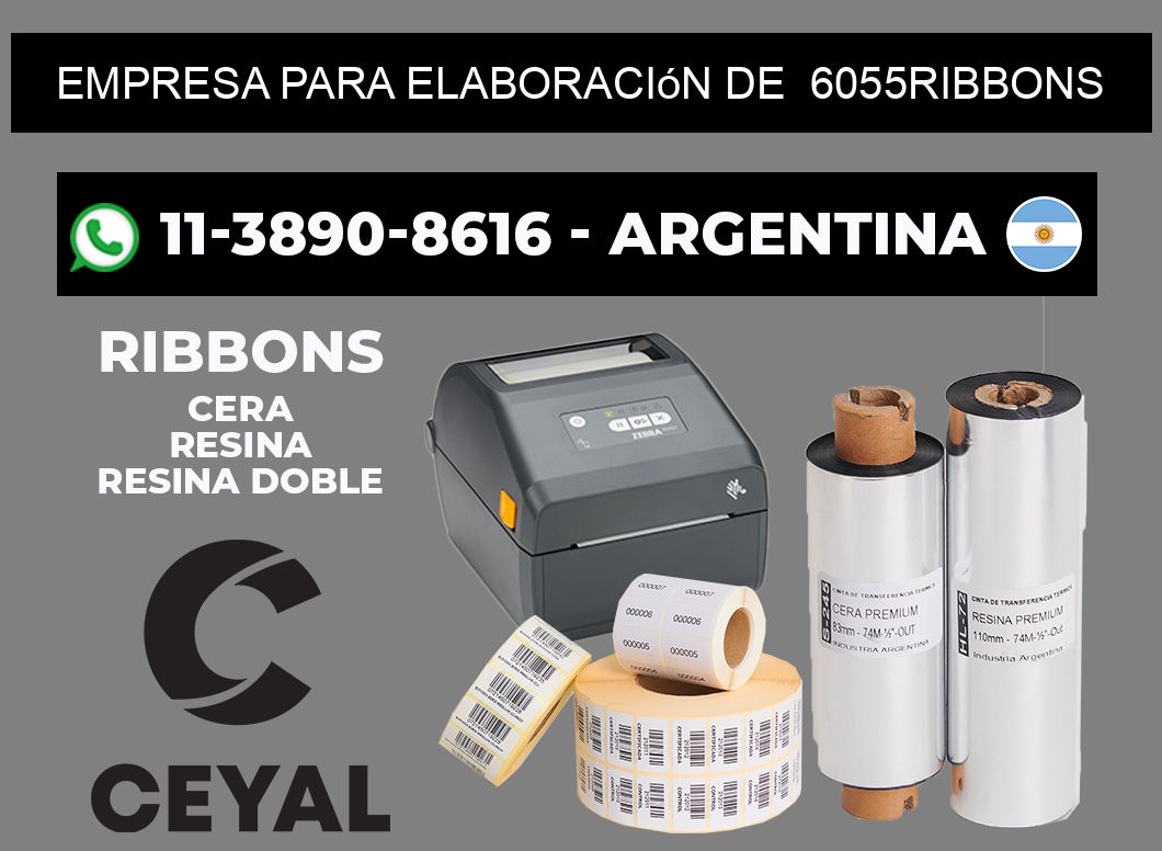 empresa para elaboración de  6055ribbons