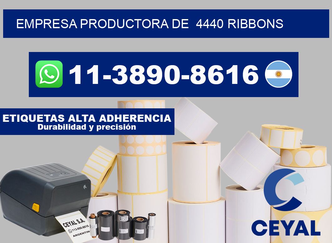 empresa productora de  4440 ribbons