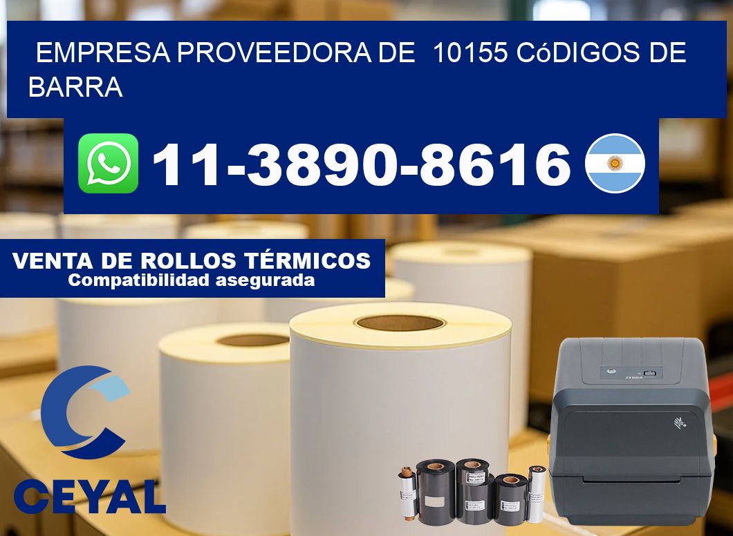 empresa proveedora de  10155 códigos de barra