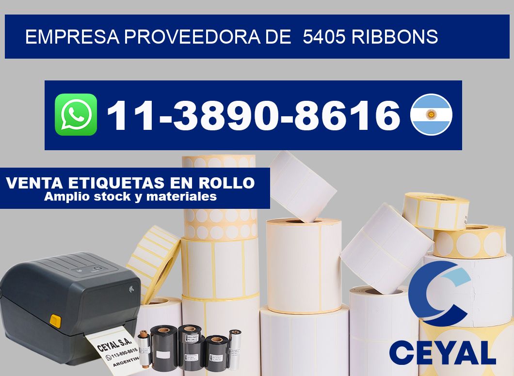 empresa proveedora de  5405 ribbons