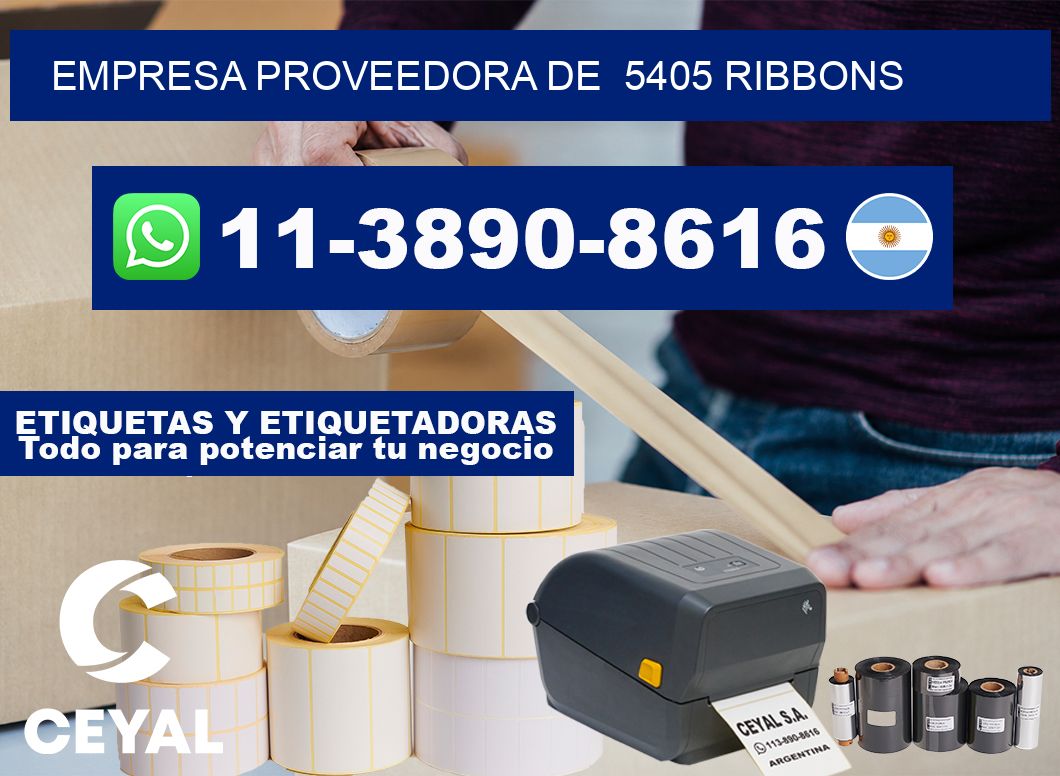 empresa proveedora de 5405 ribbons