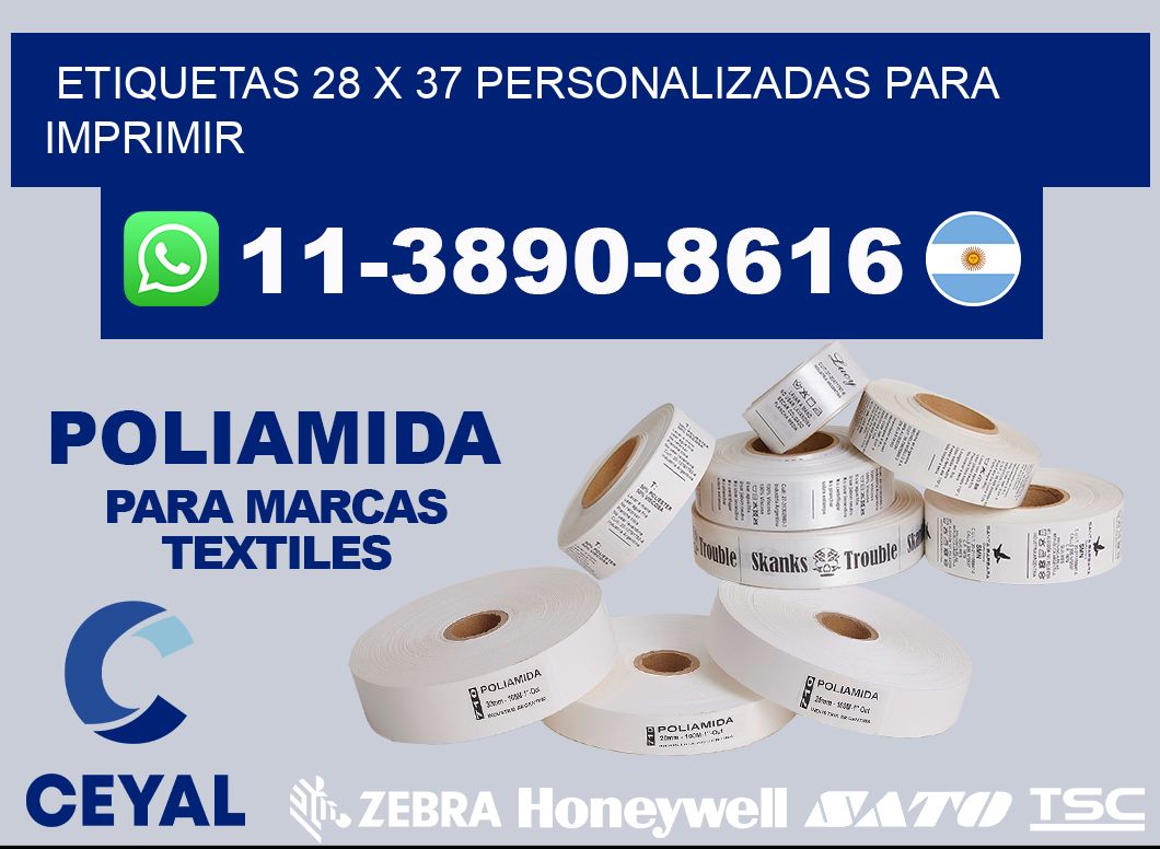 etiquetas 28 x 37 personalizadas para imprimir