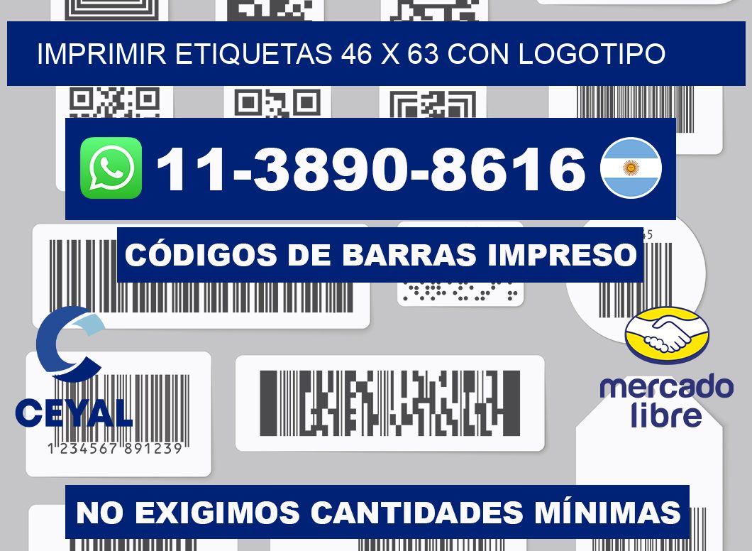 imprimir etiquetas 46 x 63 con logotipo