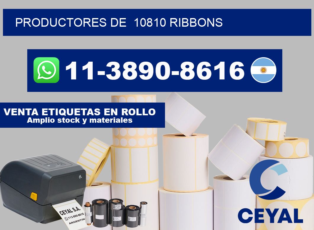 productores de  10810 ribbons