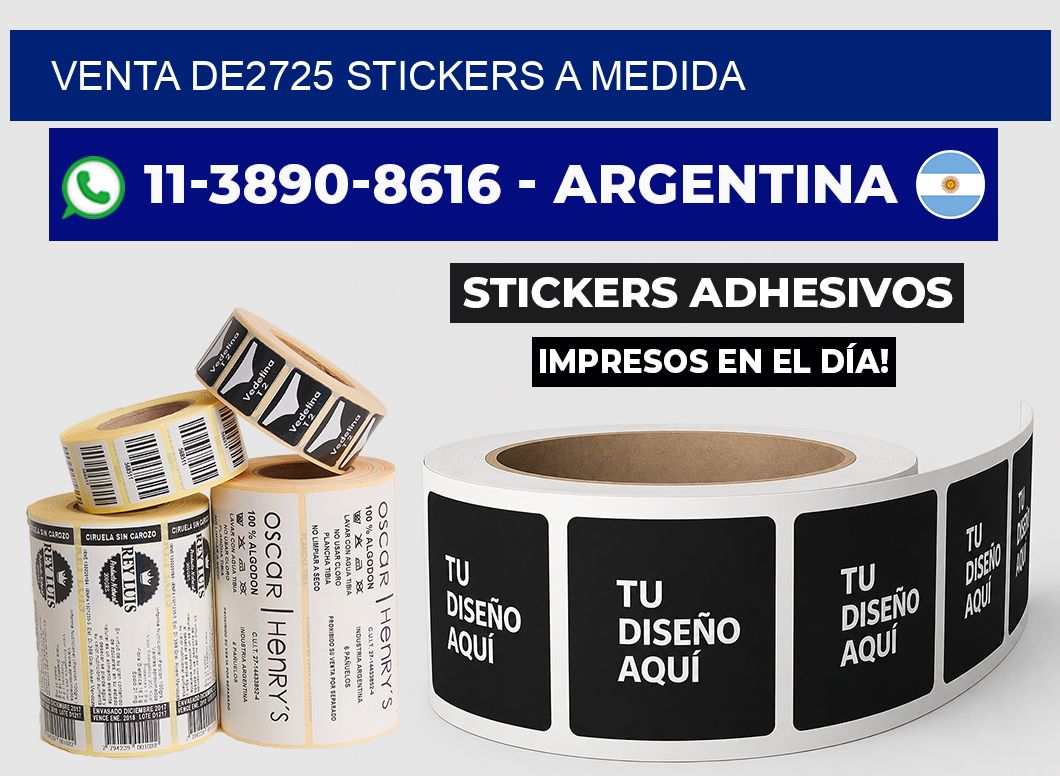 venta de2725 stickers a medida