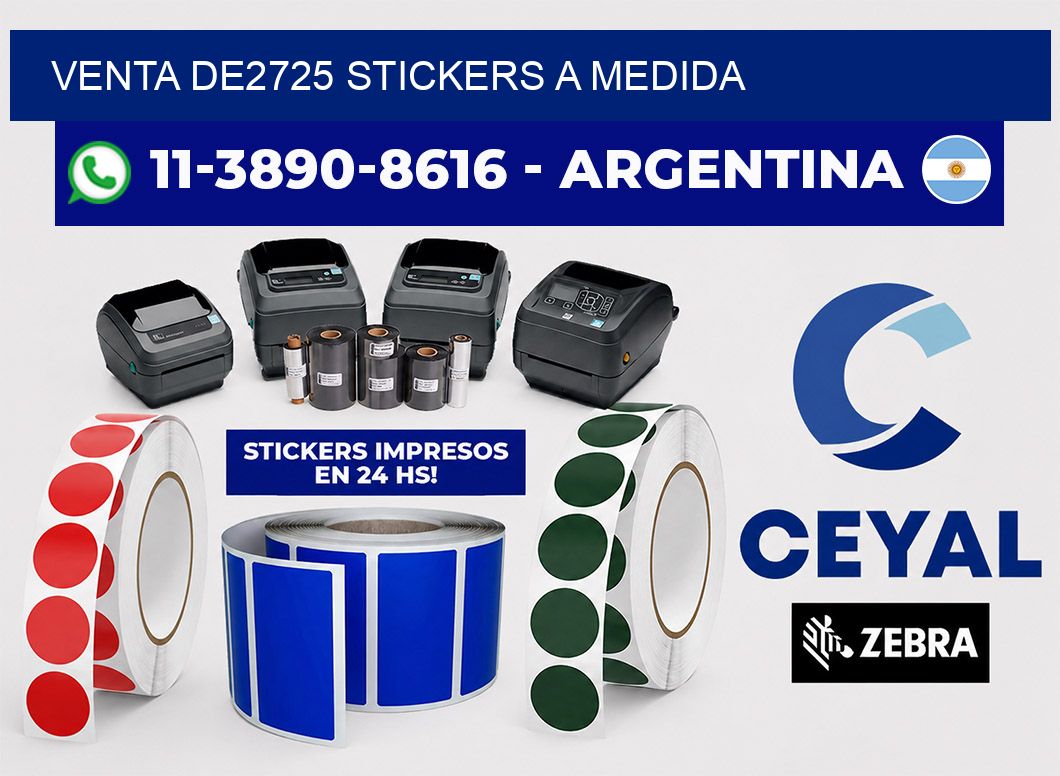 venta de2725 stickers a medida