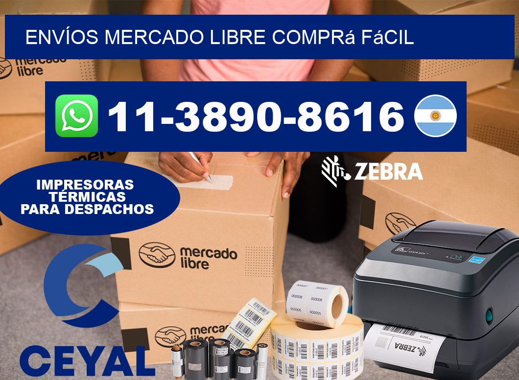 ENVÍOS MERCADO LIBRE Comprá fácil