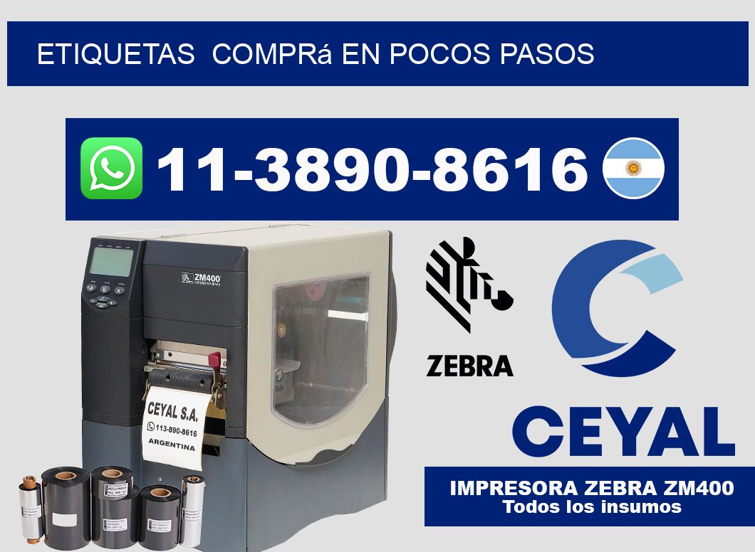 ETIQUETAS  Comprá en pocos pasos