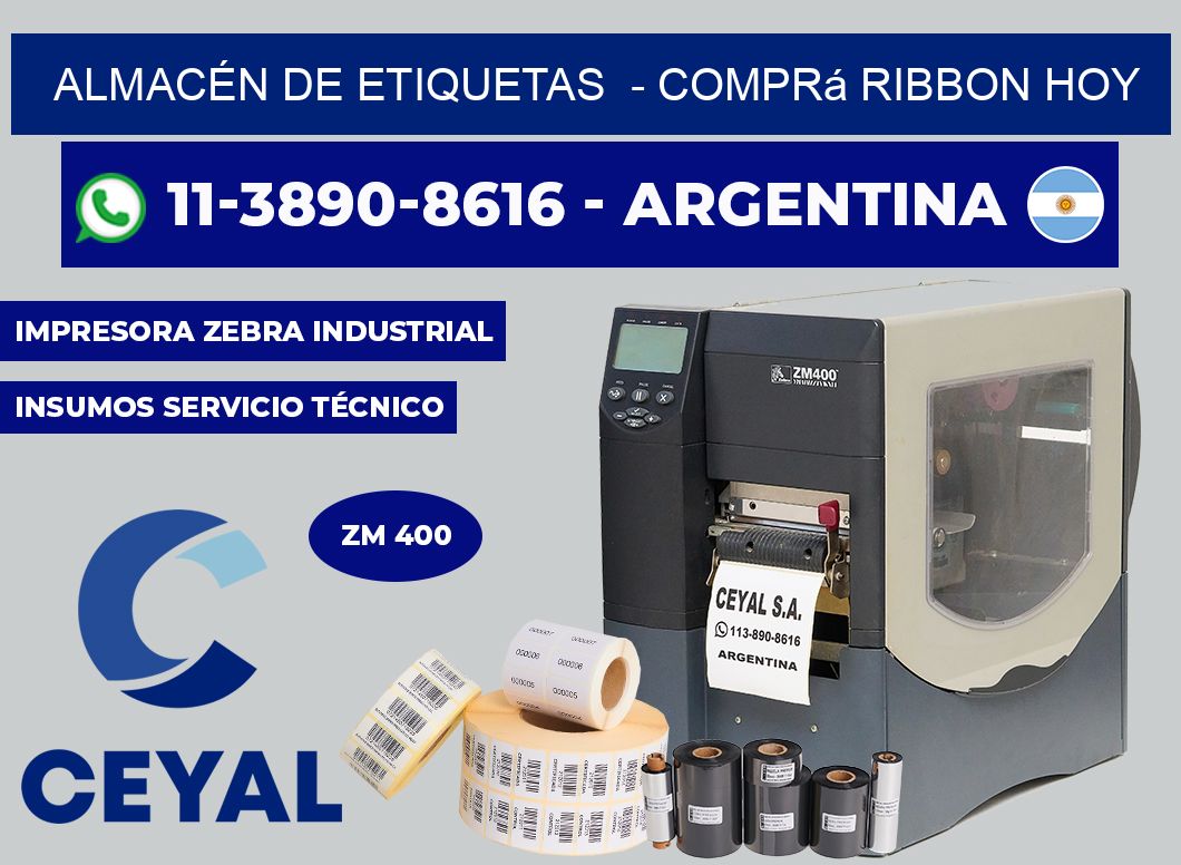 ALMACÉN DE ETIQUETAS - Comprá ribbon hoy