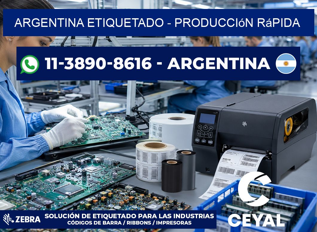 ARGENTINA ETIQUETADO - Producción rápida