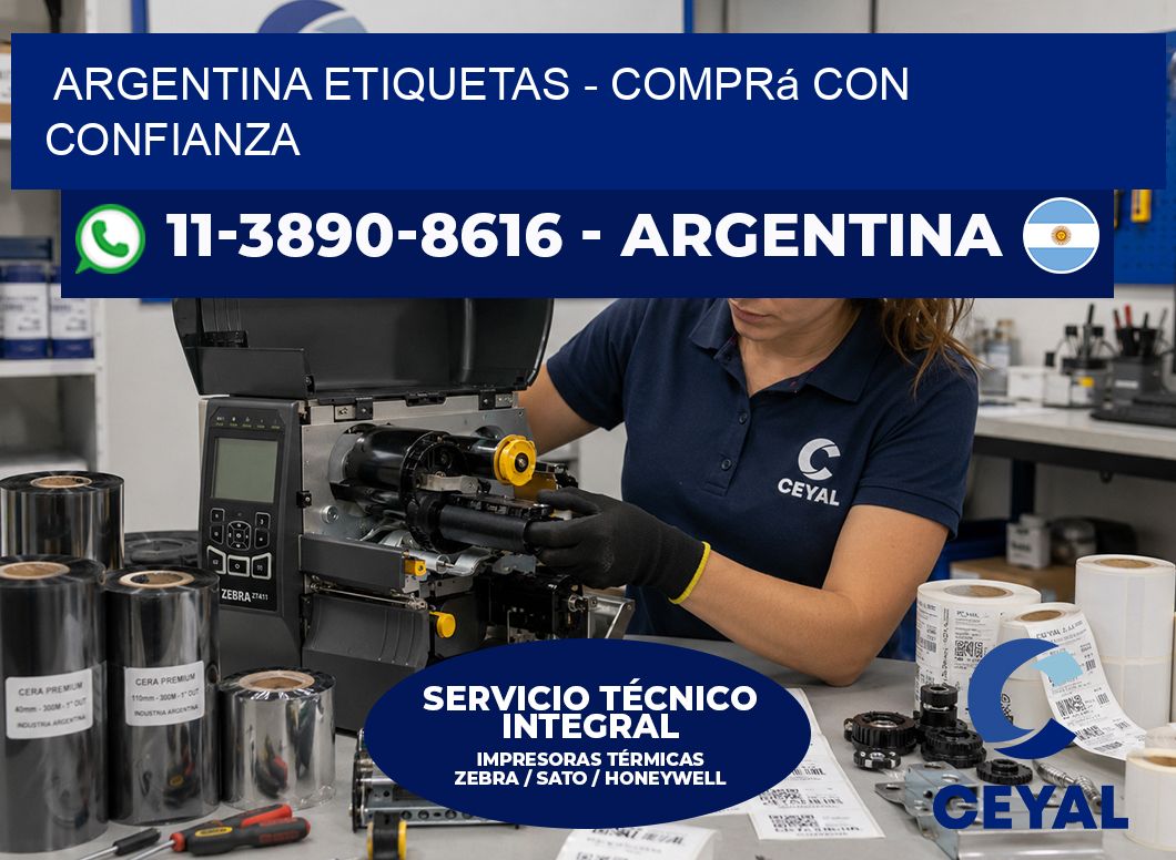 ARGENTINA ETIQUETAS - Comprá con confianza