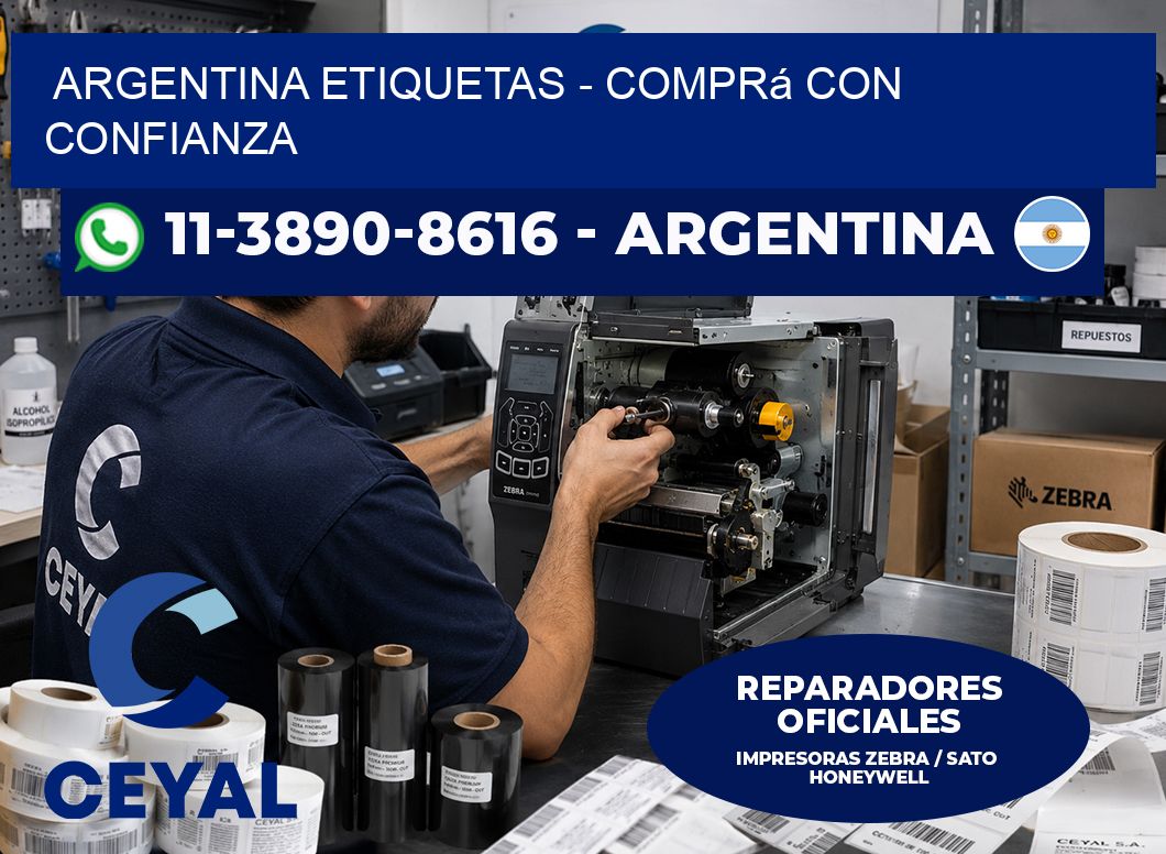 ARGENTINA ETIQUETAS - Comprá con confianza