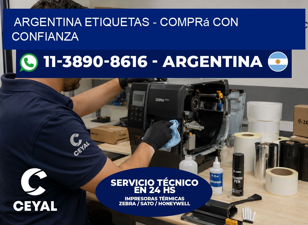 ARGENTINA ETIQUETAS - Comprá con confianza