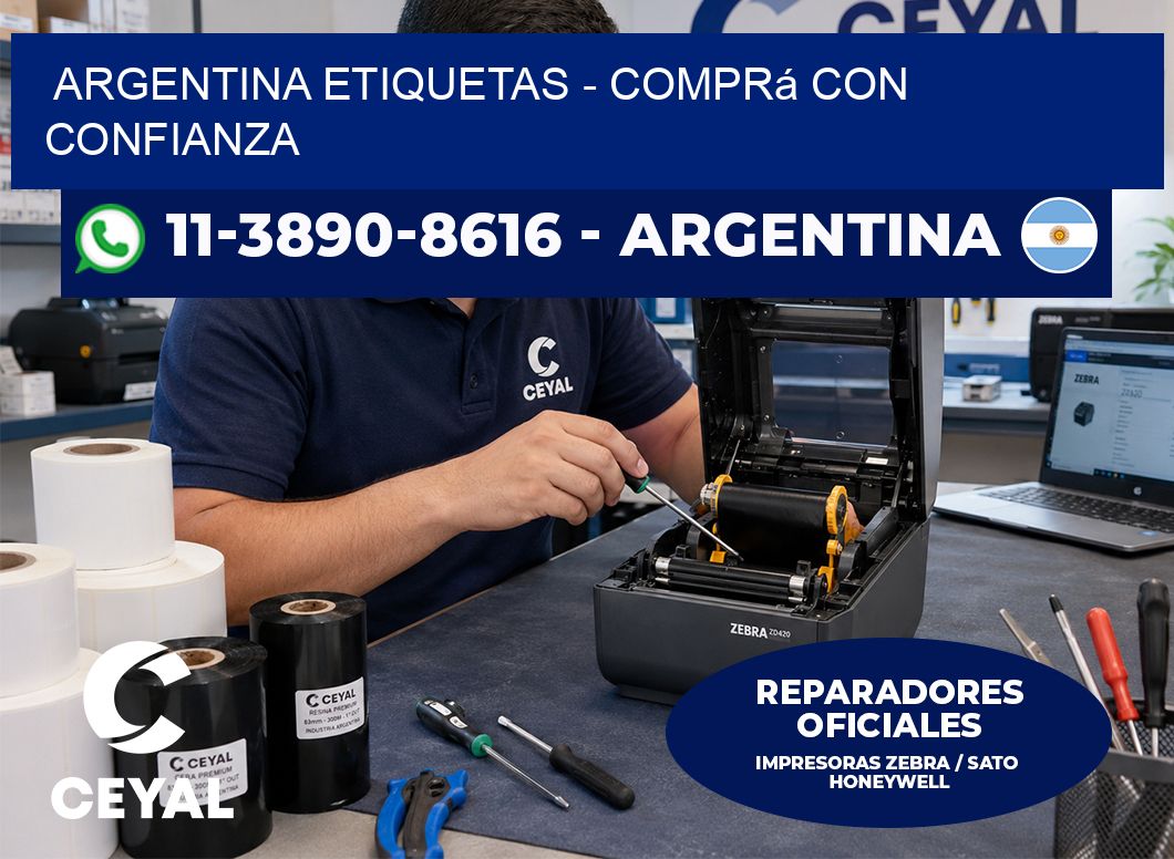 ARGENTINA ETIQUETAS - Comprá con confianza
