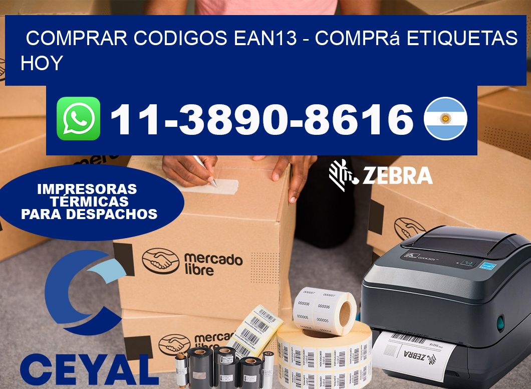 COMPRAR CODIGOS EAN13 – Comprá etiquetas hoy