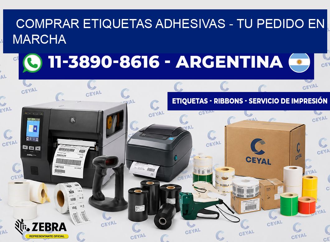 COMPRAR ETIQUETAS ADHESIVAS - Tu pedido en marcha