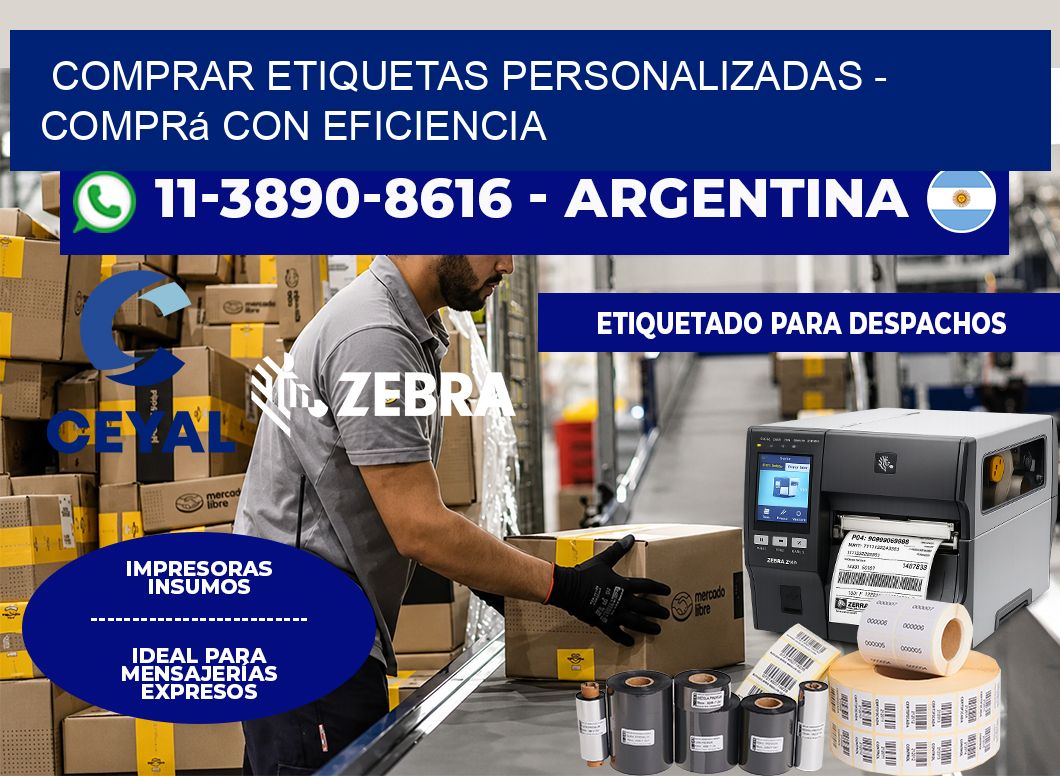 COMPRAR ETIQUETAS PERSONALIZADAS - Comprá con eficiencia