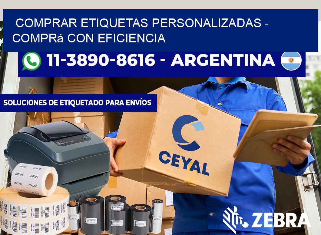 COMPRAR ETIQUETAS PERSONALIZADAS - Comprá con eficiencia