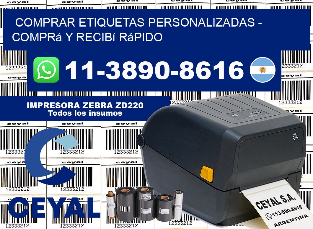 COMPRAR ETIQUETAS PERSONALIZADAS - Comprá y recibí rápido