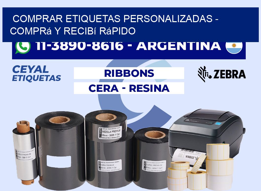 COMPRAR ETIQUETAS PERSONALIZADAS - Comprá y recibí rápido