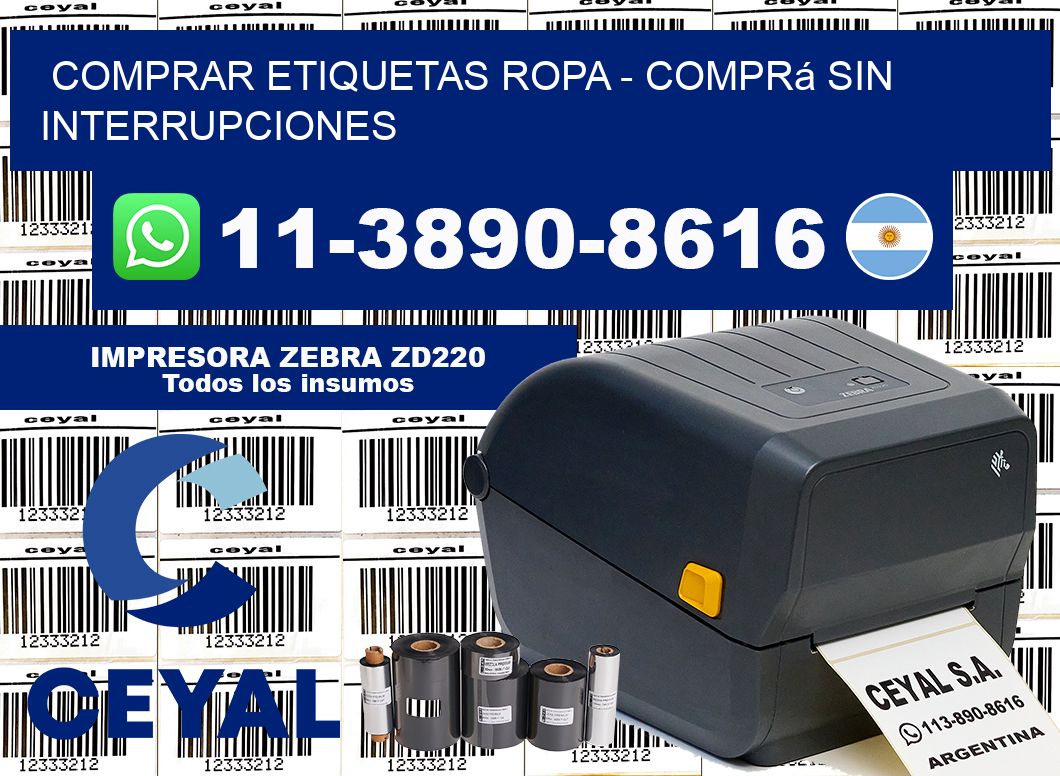 COMPRAR ETIQUETAS ROPA - Comprá sin interrupciones