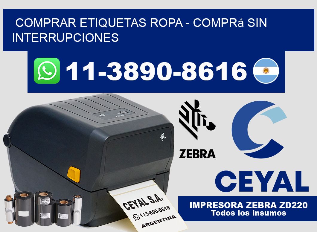COMPRAR ETIQUETAS ROPA – Comprá sin interrupciones