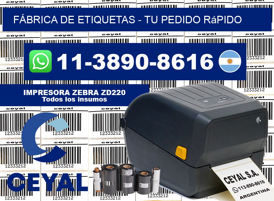 FÁBRICA DE ETIQUETAS - Tu pedido rápido