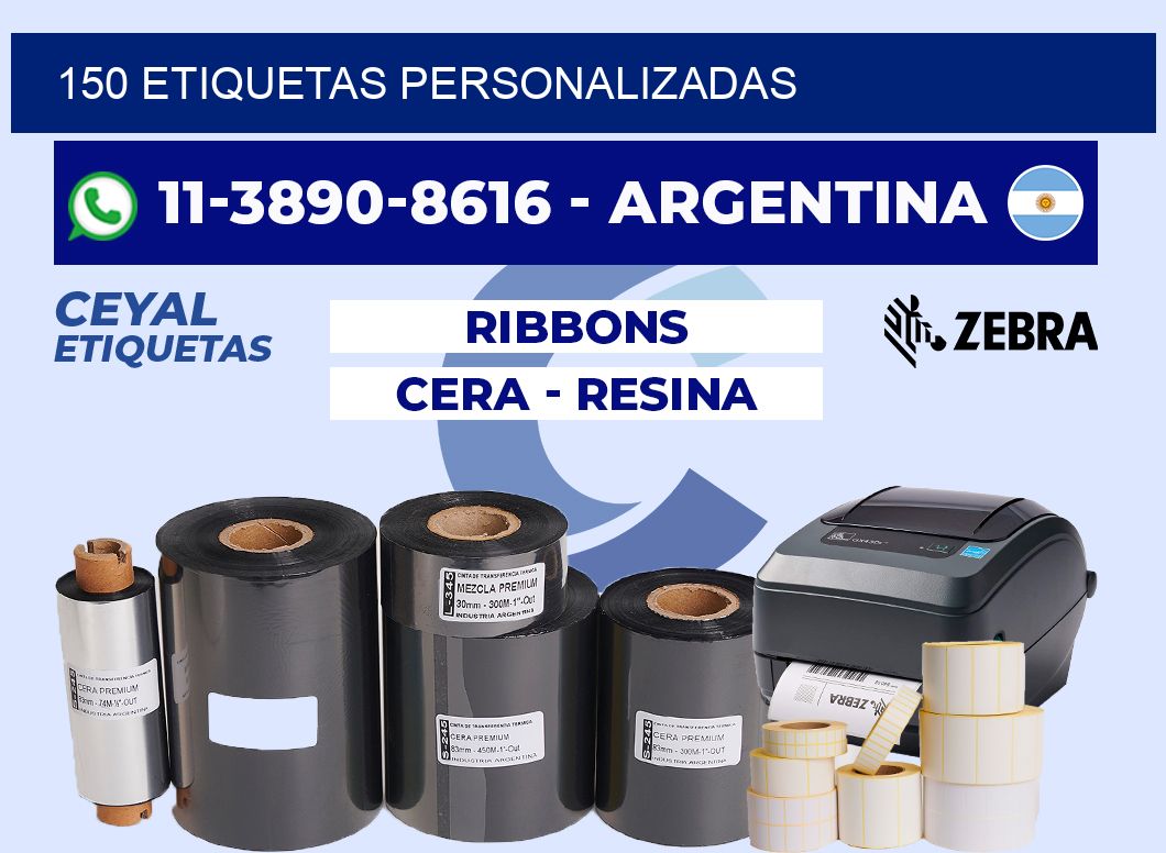 150 ETIQUETAS PERSONALIZADAS