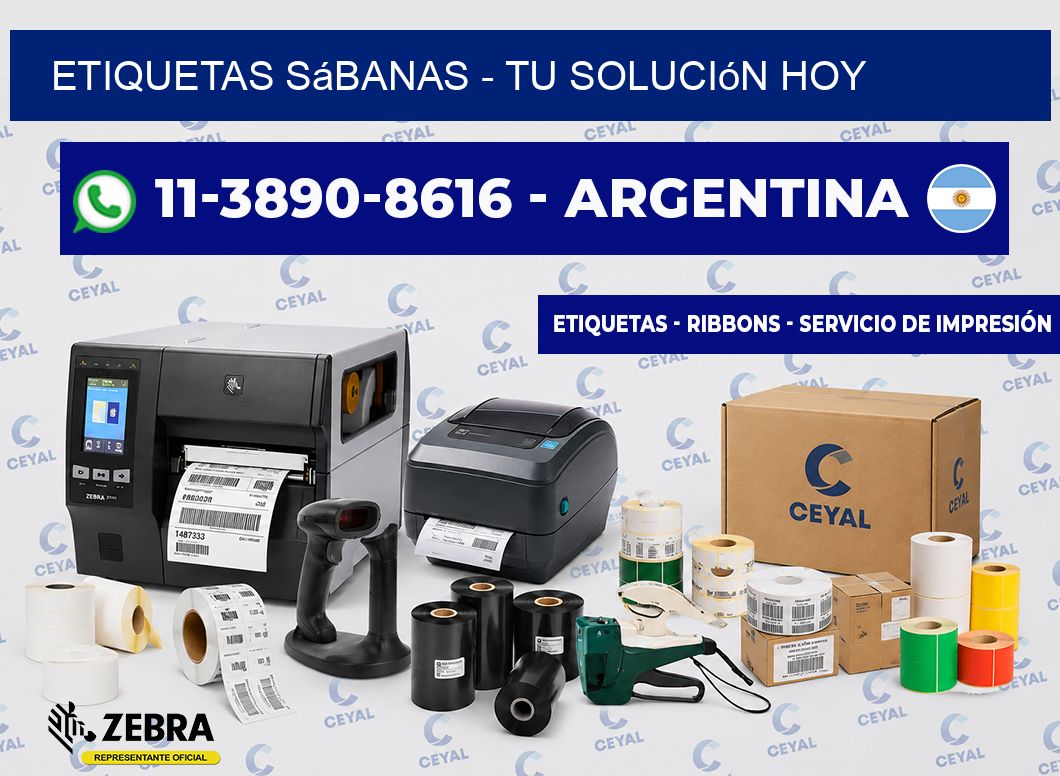 Etiquetas Sábanas - Tu solución hoy