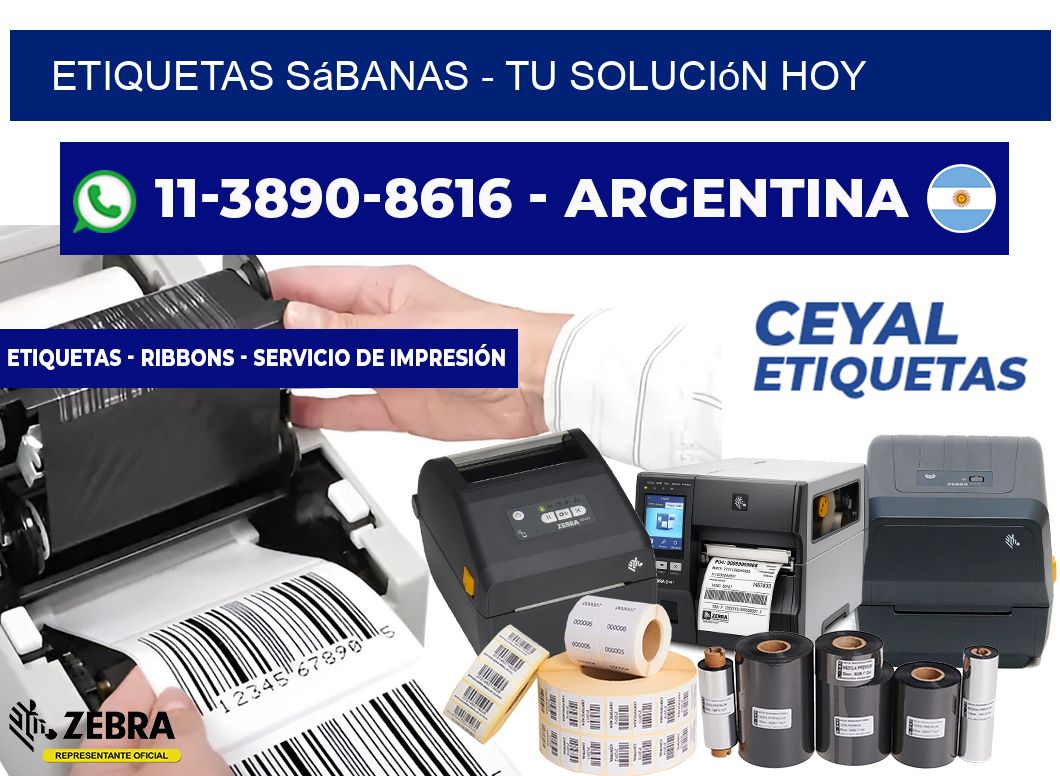 Etiquetas Sábanas - Tu solución hoy