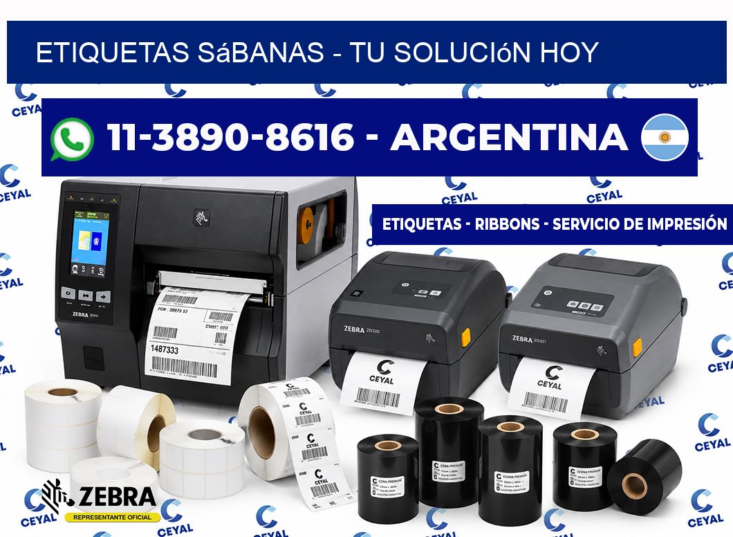 Etiquetas Sábanas - Tu solución hoy