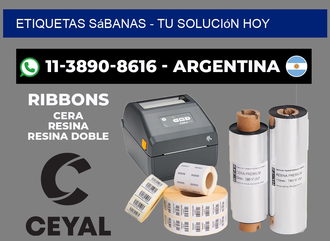 Etiquetas Sábanas - Tu solución hoy