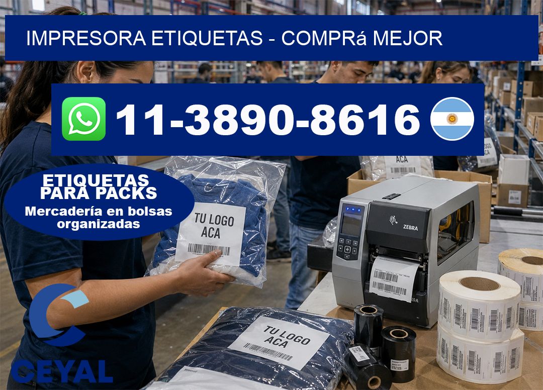 IMPRESORA ETIQUETAS - Comprá mejor
