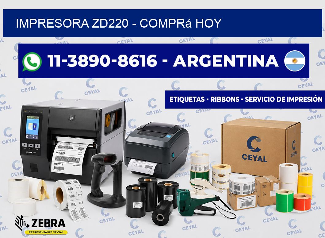 IMPRESORA ZD220 - Comprá hoy