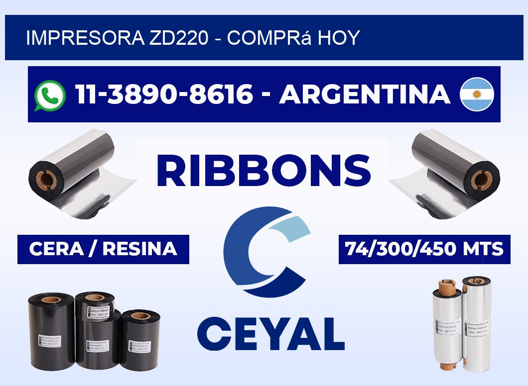 IMPRESORA ZD220 - Comprá hoy